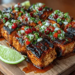When it comes to summer grilling, few dishes can compete with the vibrant and satisfying combination of turkey skewers paired with a fresh cherry salsa. This delightful recipe showcases juicy pieces of turkey breast grilled to perfection, complemented by a sweet and tangy salsa that adds a burst of flavor to every bite. Not only is this dish visually appealing with its colorful presentation, but it also offers a healthy and flavorful option that is perfect for family gatherings, casual weeknight dinners, or any outdoor barbecue.