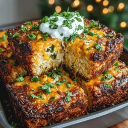 When creating the Spicy Jalapeño Cheddar Corn Fritter Bake, the key to achieving a light and fluffy texture lies in how you incorporate your add-ins. Once you’ve prepared your base batter, it’s essential to gently fold in any additional ingredients, such as the fresh corn, diced jalapeños, and shredded cheddar cheese.
