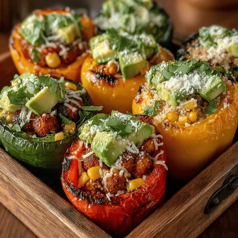 Stuffed peppers are a classic dish that brings together a medley of flavors and textures, making them a versatile option for any meal. Traditionally, this dish features a variety of fillings, from ground meats to grains and vegetables, all enveloped in vibrant bell peppers. However, the culinary landscape has evolved, and with the rise of plant-based diets, stuffed peppers have transformed into a canvas for creativity. One such innovative recipe is Zesty Taco Chickpea Stuffed Peppers, which marries the beloved flavors of tacos with nutrient-rich ingredients.