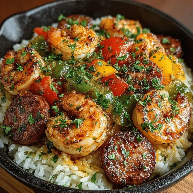 Cajun cuisine is a celebration of bold flavors, vibrant colors, and a rich cultural tapestry that reflects the history of Louisiana. With roots in French, Spanish, African, and Native American traditions, Cajun cooking emphasizes hearty, flavorful dishes that bring people together. One standout dish that embodies this spirit is Spicy Cajun Delight: Shrimp & Sausage Rice. This dish combines succulent shrimp and savory sausage, creating a mouthwatering experience that is both satisfying and easy to prepare.