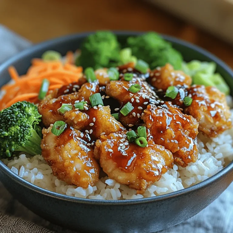 There’s something undeniably comforting about a warm bowl of food that’s bursting with flavor. For many, including myself, it’s the memories of cozy family dinners spent around the table, sharing stories and laughter, that make cooking such a cherished experience. One dish that has consistently brought joy to my kitchen is the Crispy Teriyaki Chicken Rice Bowl. This recipe not only satisfies my cravings but also transports me back to my favorite Japanese restaurant, where the aroma of teriyaki wafts through the air, enveloping me in a sense of nostalgia and warmth.