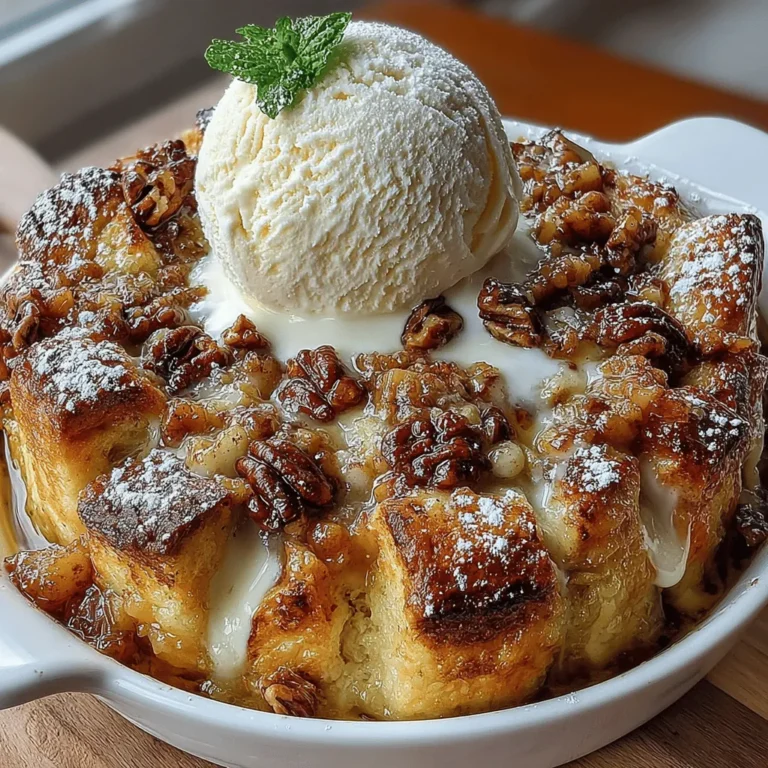 When it comes to comforting desserts, few can rival the warmth and satisfaction that a Warm Cinnamon Apple Bread Bake brings to the table. This delightful dish combines the rich flavors of cinnamon, the sweetness of fresh apples, and the comforting texture of bread, creating a dessert that is not only delicious but also immensely satisfying. Perfect for family gatherings, holiday celebrations, or simply as a cozy weeknight treat, this recipe promises to wrap you in its inviting embrace. The ease of preparation allows you to focus on what truly matters—sharing joyous moments with loved ones while indulging in a warm, homemade dessert.