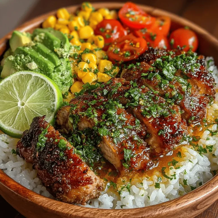 If you’re on the hunt for a meal that is both delicious and nutritious, look no further than Honey Lime Chicken Rice Bowls. This delightful dish offers an enticing balance of sweet, tangy, and savory flavors that will tantalize your taste buds. The combination of marinated chicken, fluffy rice, and vibrant toppings creates a satisfying and well-rounded meal that can easily be customized to suit your preferences. Whether you're preparing a weeknight dinner or meal prepping for the week ahead, these rice bowls are a fantastic choice.