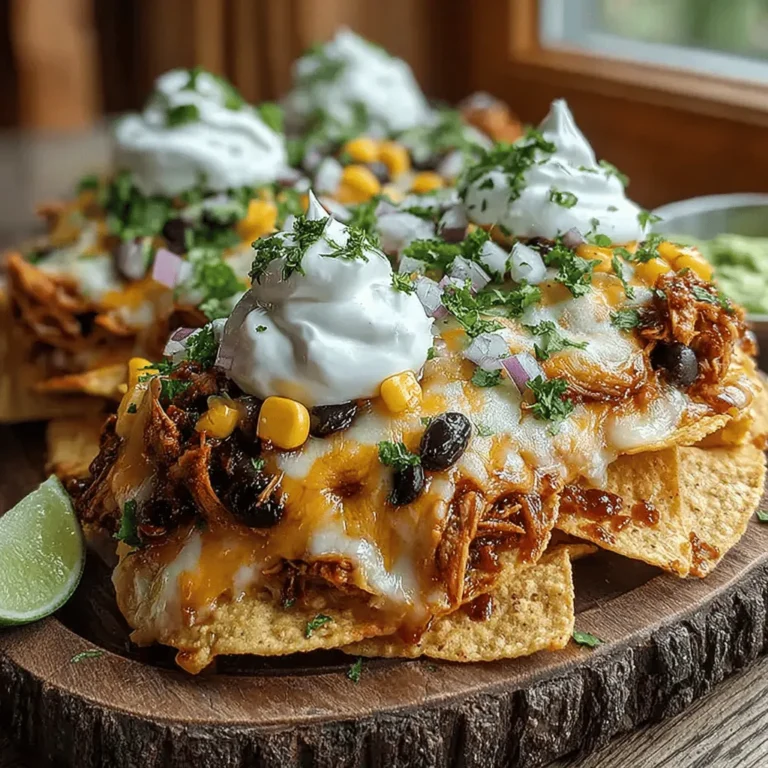 If you're looking for a crowd-pleasing dish that combines the irresistible flavors of smoky barbecue, creamy avocado, and sharp cheddar cheese, look no further than Smoky BBQ Chicken Nachos. This dish not only tantalizes the taste buds but also offers a perfect blend of textures that make every bite an experience. Whether you're hosting a game day gathering, throwing a casual family dinner, or simply craving a comforting snack, these nachos are a versatile choice that will leave everyone coming back for more.