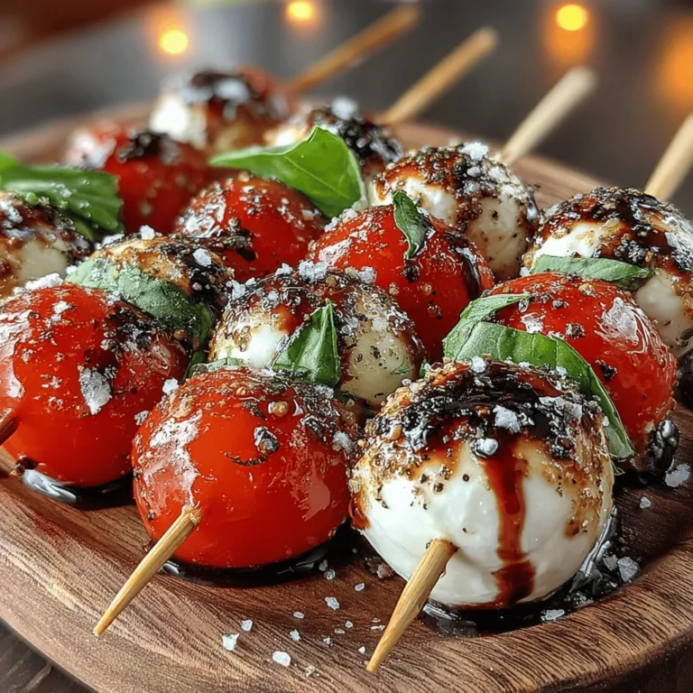 To create perfect Caprese Delight Skewers, it's essential to choose the right ingredients. The combination of fresh cherry tomatoes, mozzarella balls, and basil leaves is what gives this dish its iconic flavor. Let's explore each component in detail.
