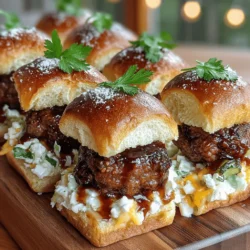 Welcome to your next culinary adventure with the irresistible Sizzlin' Mini BBQ Meatball Sliders! These delightful sliders are not just a meal; they are an experience that brings people together. Whether you're hosting a lively party, enjoying a family gathering, or simply craving comfort food at home, these sliders are the perfect choice. Imagine juicy, tender meatballs, generously coated in savory BBQ sauce, paired with crunchy coleslaw, all nestled in soft, pillowy buns. This article will guide you through the ingredients, preparation, and cooking process, ensuring that you can whip up these mouthwatering sliders that are sure to impress everyone at your table.