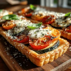 As summer unfolds, gardens and markets brim with vibrant produce, and few ingredients represent this season’s bounty better than zucchini and tomatoes. The Savory Zucchini & Tomato Embrace Tart is a culinary celebration of these fresh vegetables, marrying their flavors in a delightful and visually appealing dish. This tart is not only an ode to summer but also a testament to the versatility of seasonal ingredients, making it a perfect choice for an appetizer, a side dish at a family gathering, or a light meal on a warm evening.