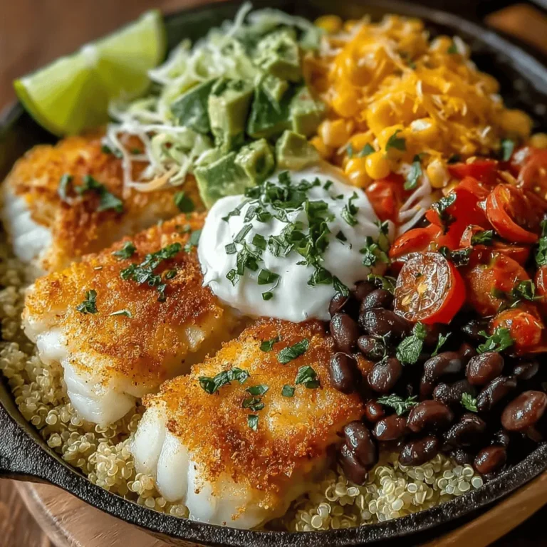 In recent years, there has been a notable shift toward healthier dining options, with many individuals and families seeking meals that are both nutritious and convenient. As our lives become increasingly busy, the demand for quick yet satisfying dishes has surged. One delightful solution that has gained traction in this culinary landscape is the Oven-Baked Fish Taco Bowl. This dish not only tantalizes the taste buds but also provides a balanced meal that can cater to a variety of dietary needs.