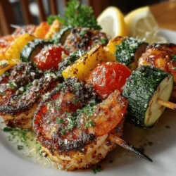 If you're looking for a dish that embodies freshness and vibrant flavors, look no further than Zesty Lemon Skewers. This delightful recipe not only tantalizes your taste buds but also showcases the incredible simplicity of cooking with fresh ingredients. Perfect for summer barbecues, family gatherings, or even a cozy dinner at home, these skewers serve as a versatile option that can be enjoyed as a main course or a festive appetizer.