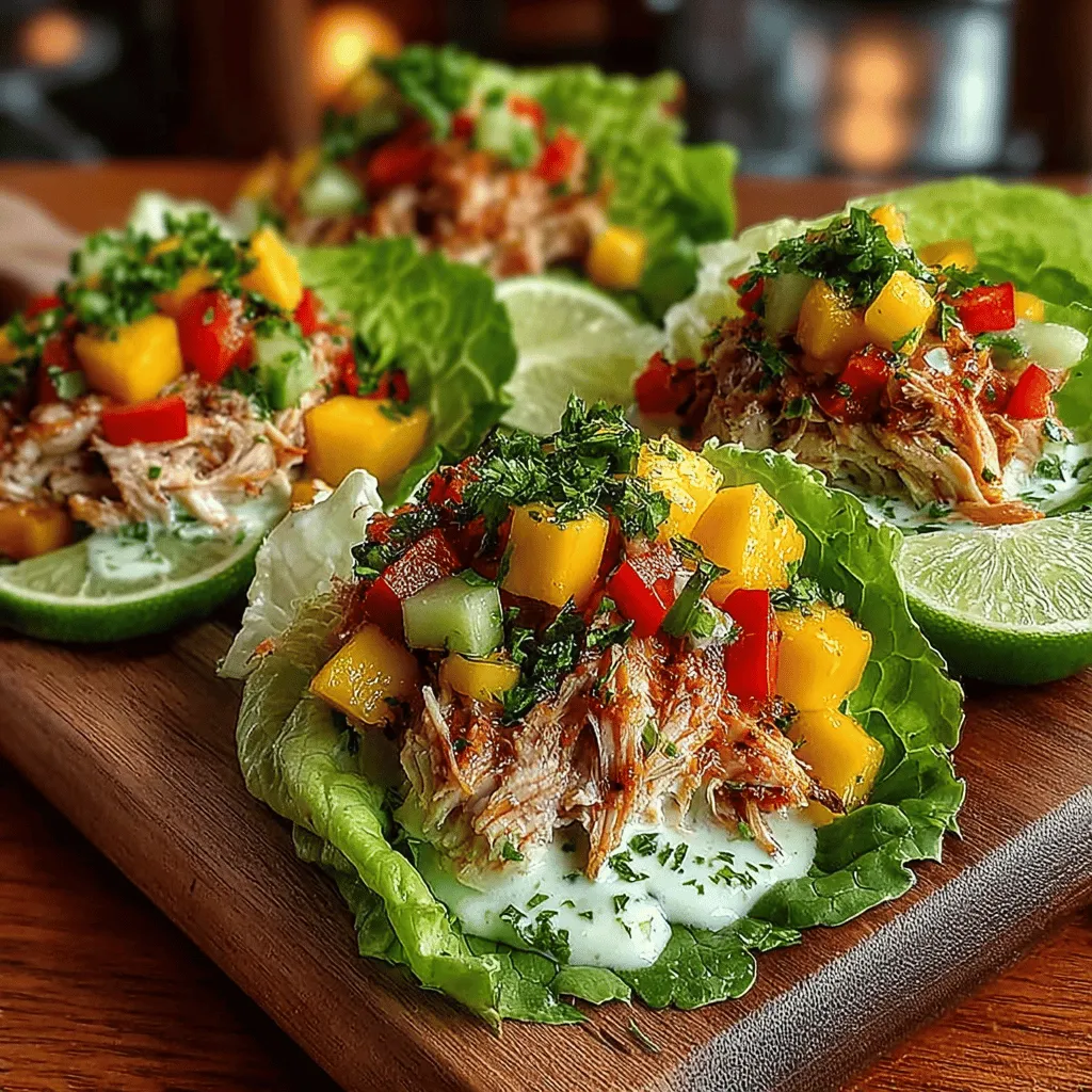 As the temperature rises and the days grow longer, there’s nothing quite like a refreshing meal to brighten your warm-weather dining experience. Enter the Tropical Delight Mango Chicken Salad Lettuce Cups—a vibrant dish that combines succulent chicken, sweet mango, and crunchy vegetables, all nestled in crisp lettuce leaves. This salad is not only a feast for the eyes but also a wholesome option that balances flavor and nutrition, making it an ideal choice for everything from casual lunches to elegant gatherings.