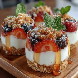 In recent years, the demand for healthy snacks has skyrocketed as people become more health-conscious and seek out alternatives to traditional, high-calorie options. As lifestyle choices evolve, so does the desire for snacks that not only satisfy cravings but also nourish the body. Among the myriad of options available, Fruity Bliss Granola Cups stand out as a particularly delightful choice, combining nutrition with flavor in a way that appeals to a wide range of dietary preferences.