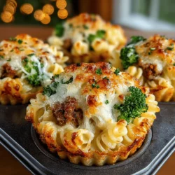If you're on the lookout for a delicious and nutritious meal that the whole family can enjoy, look no further than cheesy turkey broccoli pasta cups. This delightful dish combines the wholesome goodness of turkey and broccoli with the comforting texture of pasta, all encased in a cheesy, savory shell. Not only does it appeal to the taste buds, but it also serves as a practical solution for busy households, offering a versatile option for lunch, dinner, or even a snack.
