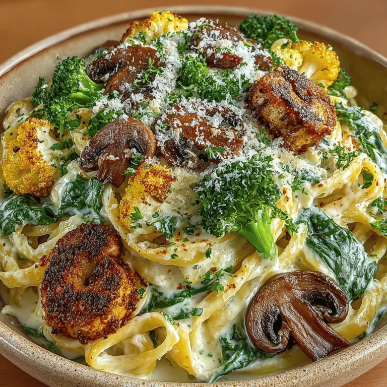 Creating a truly exceptional Creamy Dreamy Veggie Alfredo starts with a thoughtful selection of ingredients. Each component plays a vital role in crafting the final dish, ensuring a perfect harmony of taste and nutrition.