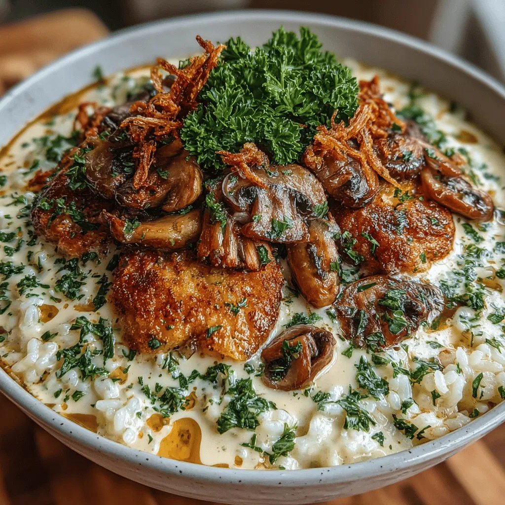 Rice bowls have become a beloved staple in culinary traditions around the world, celebrated for their versatility and comforting nature. They can be adapted to suit any taste preference or dietary need, making them a perfect option for both casual weeknight dinners and elaborate gatherings. Today, we invite you to indulge in a truly luxurious version of this classic meal: the Creamy Truffle Mushroom Rice Bowl. This dish marries the earthy flavors of mushrooms with the decadent richness of truffle oil and creamy textures, creating a dining experience that feels both sophisticated and satisfying.