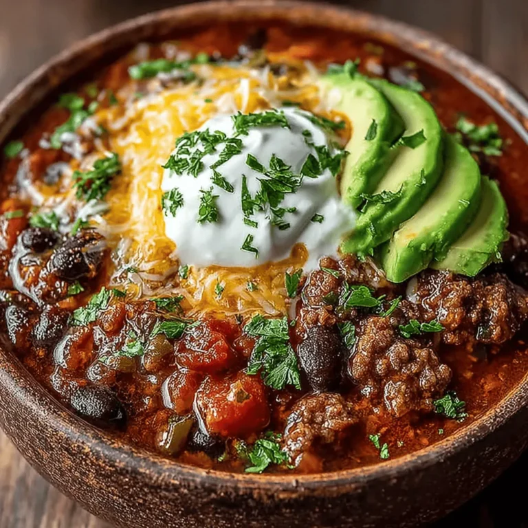 If you're searching for a dish that can warm your soul while tantalizing your taste buds, look no further than the Spicy Hatch & Bean Chili Delight. This robust chili recipe combines the earthy flavors of beans with the vibrant heat of Hatch green chiles, creating a comforting yet invigorating meal that's perfect for any occasion. Whether you're hosting a game-day gathering, a cozy family dinner, or simply craving a hearty bowl of goodness, this chili promises to deliver both satisfaction and flavor.