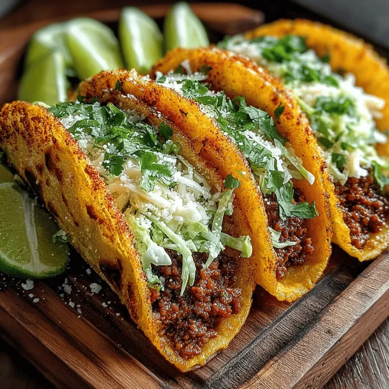 When it comes to tacos, the possibilities are endless, but few combinations can rival the vibrant flavors and fresh ingredients found in Hatch Chili & Cucumber Slaw Tacos. This dish masterfully blends the heat of Hatch green chilies with the refreshing crunch of cucumber slaw, creating a harmonious balance that tantalizes the taste buds. Each bite offers a delightful contrast of spicy and crunchy textures, making it an unforgettable culinary experience.
