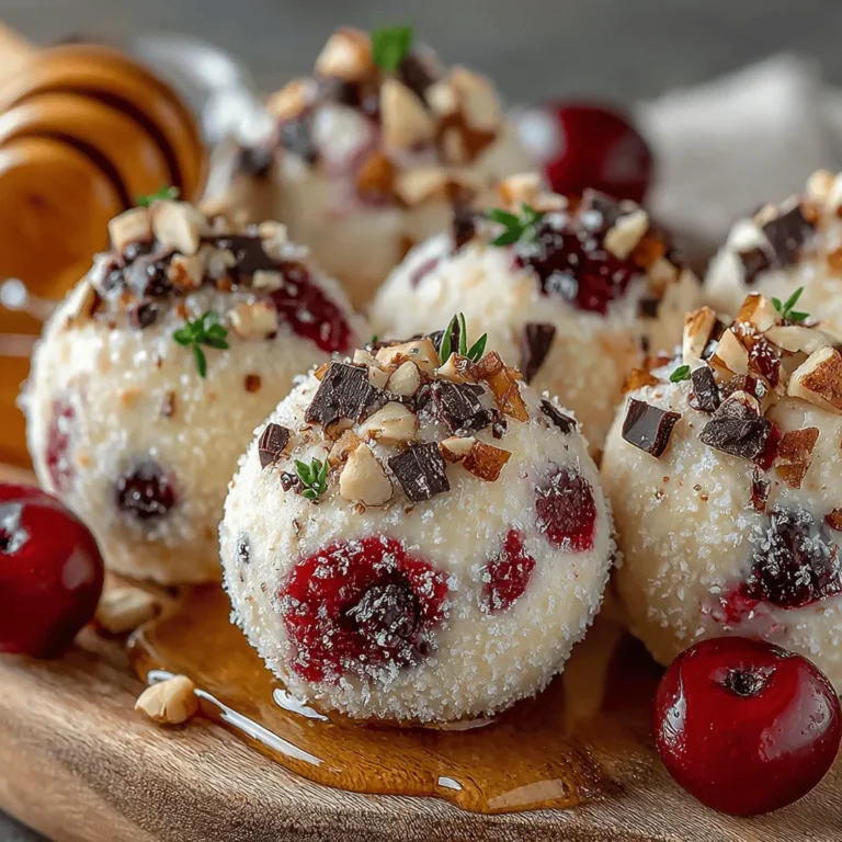 In today's fast-paced world, finding healthy snacks that also satisfy your sweet tooth can be a challenge. Enter Choco-Cherry Bliss Bites, a delectable solution for those seeking guilt-free indulgence. These frozen treats combine the creamy goodness of Greek yogurt, the vibrant sweetness of cherries, and the rich allure of dark chocolate, making them not only delicious but also nutritious. Whether you're looking for a midday pick-me-up or a post-dinner dessert, Choco-Cherry Bliss Bites are an excellent choice for health-conscious snackers who refuse to compromise on flavor.