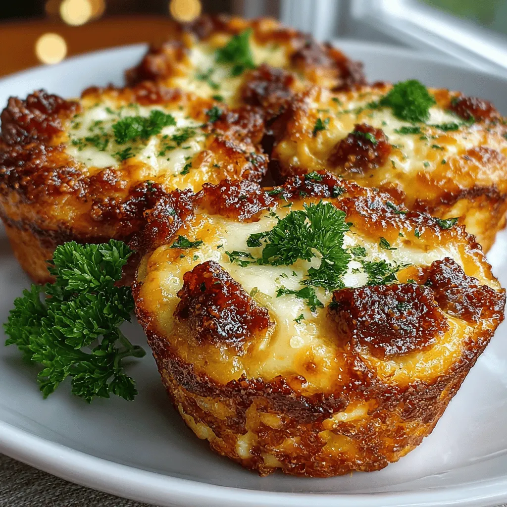 When it comes to breakfast, few dishes can rival the comforting appeal of Cheesy Ham Egg Hashbrown Cups. This delightful recipe combines the crispy goodness of hashbrowns with the savory flavors of ham and cheese, all enveloped in a fluffy egg filling. Perfectly portioned and easy to serve, these hashbrown cups make for an impressive brunch item or a quick weekday breakfast that can be prepared in advance. Their versatility is unmatched; whether you’re hosting a weekend gathering or simply looking for a satisfying meal to kickstart your day, Cheesy Ham Egg Hashbrown Cups deliver both flavor and convenience.