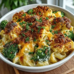 When it comes to comfort food, few dishes can rival the rich, creamy goodness of a cheesy bake. Among the most beloved is the Cheesy Broccoli & Cauliflower Bake—a dish that perfectly balances indulgence with nutrition. This bake is not only a delightful way to bring vegetables to the table but also a versatile dish that can be enjoyed as a side or a main course. Whether you’re serving it for a family dinner or bringing it to a potluck, this recipe is sure to please everyone’s palate.