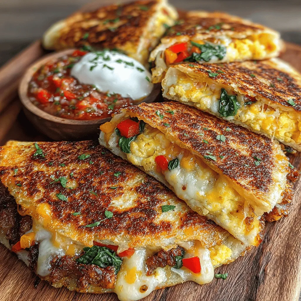 When it comes to breakfast, few dishes can rival the appeal of a quesadilla. With their warm, crispy tortillas enveloping a melty, flavorful filling, breakfast quesadillas offer a delightful start to the day. They are not only satisfying but also incredibly versatile, allowing you to customize them with your favorite ingredients. Enter the Mini Breakfast Quesadilla Circles—a playful take on the classic dish that’s perfect for busy mornings or leisurely brunches alike.