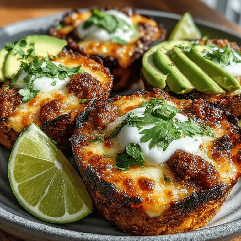 Taco cups have emerged as a delightful and innovative way to enjoy the classic flavors of tacos while adding a creative twist. These bite-sized wonders are not only fun to eat but also provide a healthy alternative to traditional tacos, particularly when made with wholesome ingredients like sweet potatoes and lean chicken. The combination of these ingredients makes for a nutritious meal that can be enjoyed by everyone, from family members to guests at a gathering.
