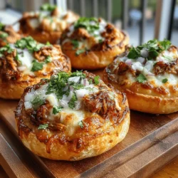 Mini pizza bites have become an undeniable favorite in the realm of snacks and appetizers, celebrated for their versatility and convenience. Whether you’re hosting a gathering, throwing a birthday party, or simply looking for a fun family meal, these bite-sized delights are always a crowd-pleaser. Among the myriad of flavors and combinations you can find, Mini BBQ Chicken Pizza Bites stand out as a deliciously savory option that marries the tangy sweetness of BBQ sauce with the comforting flavors of cheese and chicken.